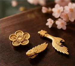 金の箸置き