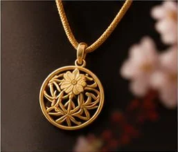 金のペンダントトップ