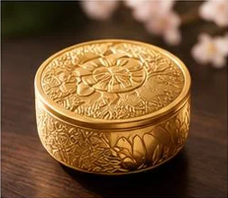 金の小物入れ